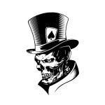 Etiquetas Engomadas de Calaveras