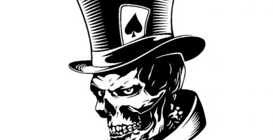 Etiquetas Engomadas de Calaveras